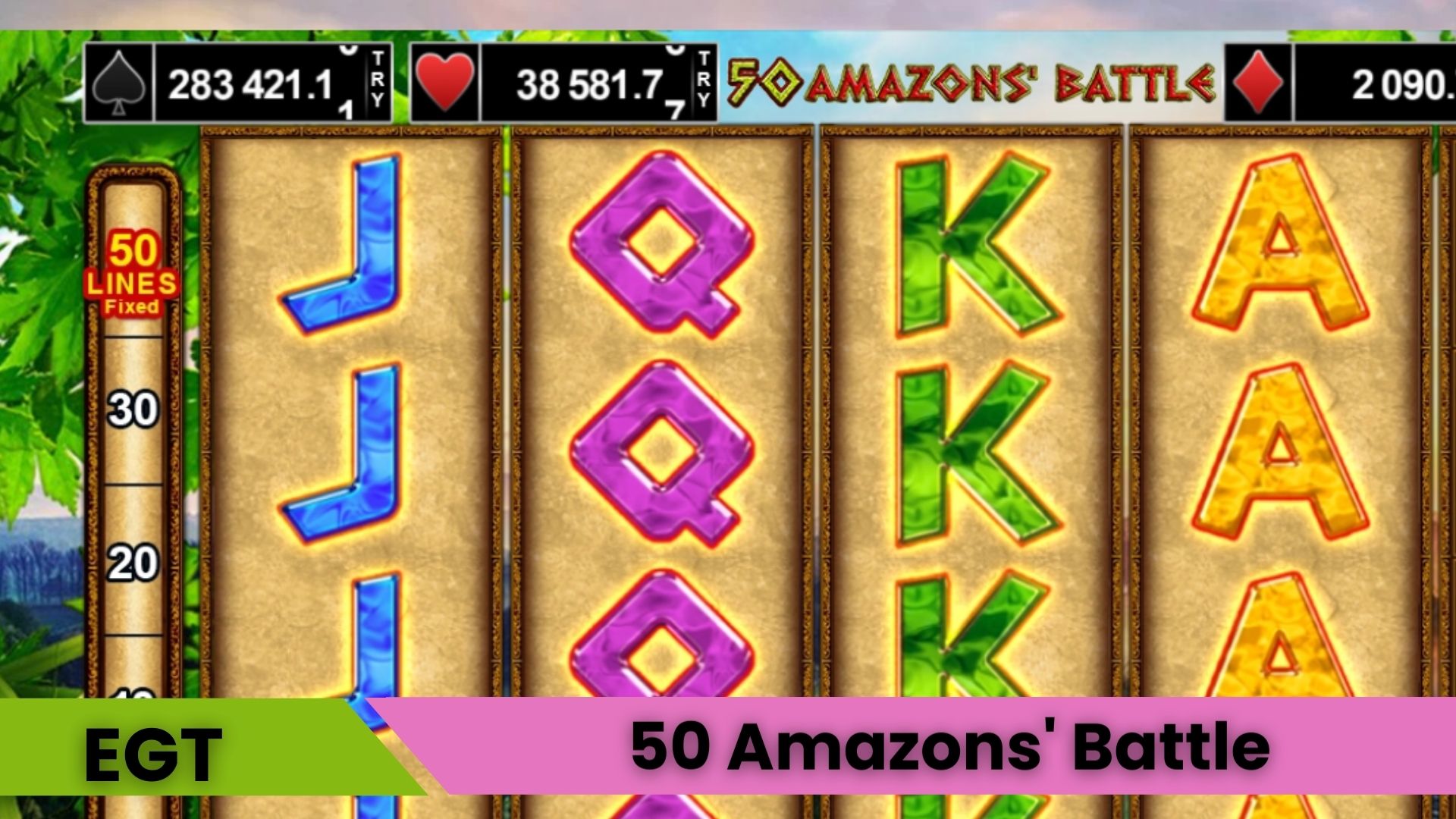 50 Amazons Battle